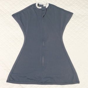 Zipadee Zip swaddle sleep sack gray 3-6m